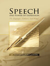 Speech and Power of Expression (eBook)